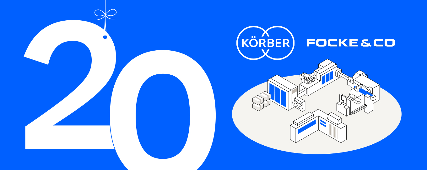 20 years of successful partnership between Focke & Co. und Körber