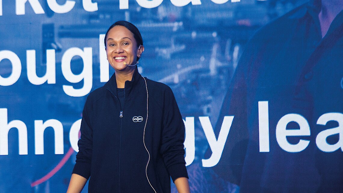 Arungalai Anbarasu Vorsitzende der Geschäftsführung des Körber-Geschäftsfelds Technologies