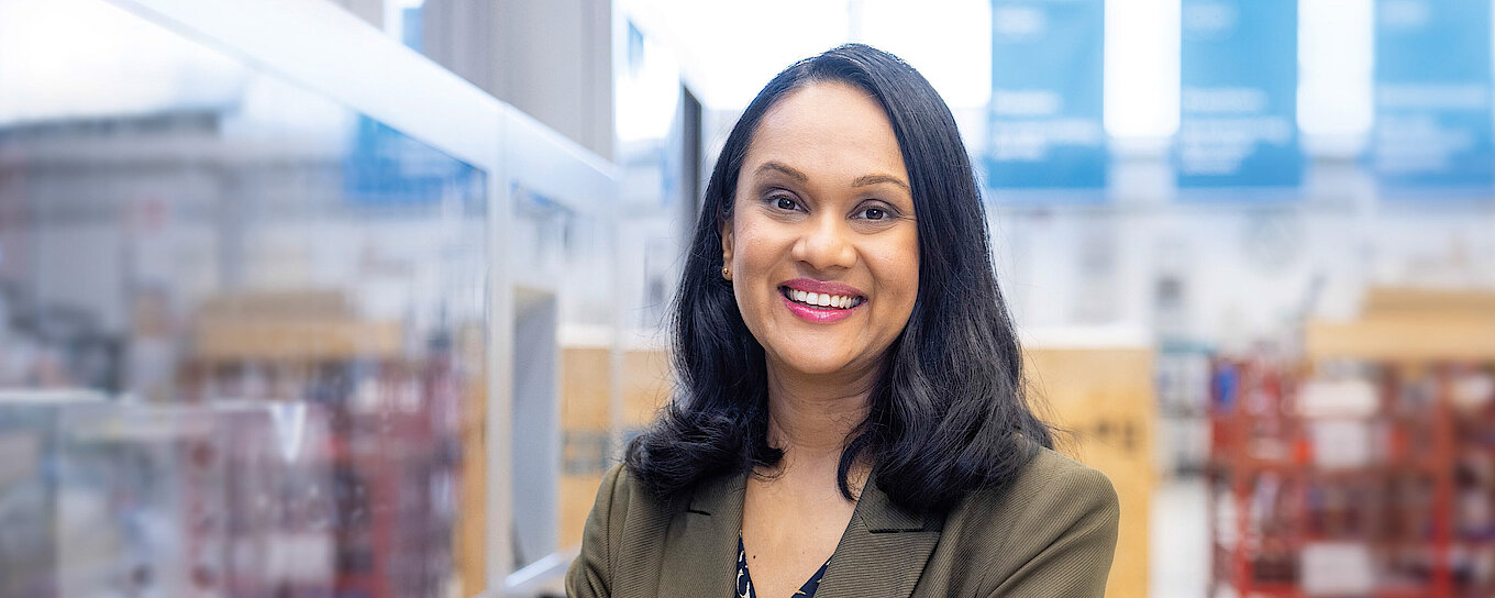 Arungalai Anbarasu Vorsitzende der Geschäftsführung des Körber-Geschäftsfelds Technologies