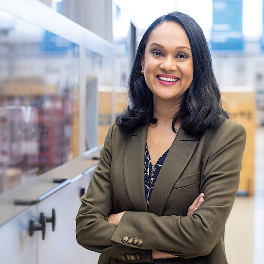 Arungalai Anbarasu Vorsitzende der Geschäftsführung des Körber-Geschäftsfelds Technologies