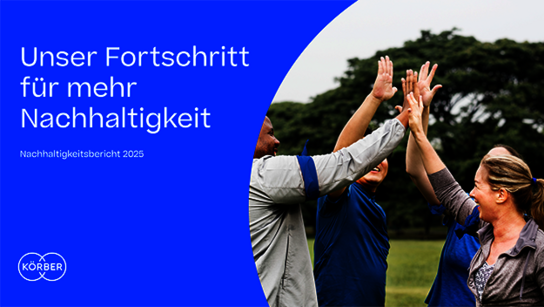Gemeinsam stärker für Nachhaltigkeit, Körber Nachhaltigkeitsbericht 2025