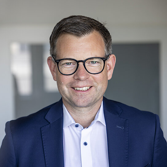 Photograph of Andreas Briel, Managing Director for Körber Technologies’ Flavor segment.