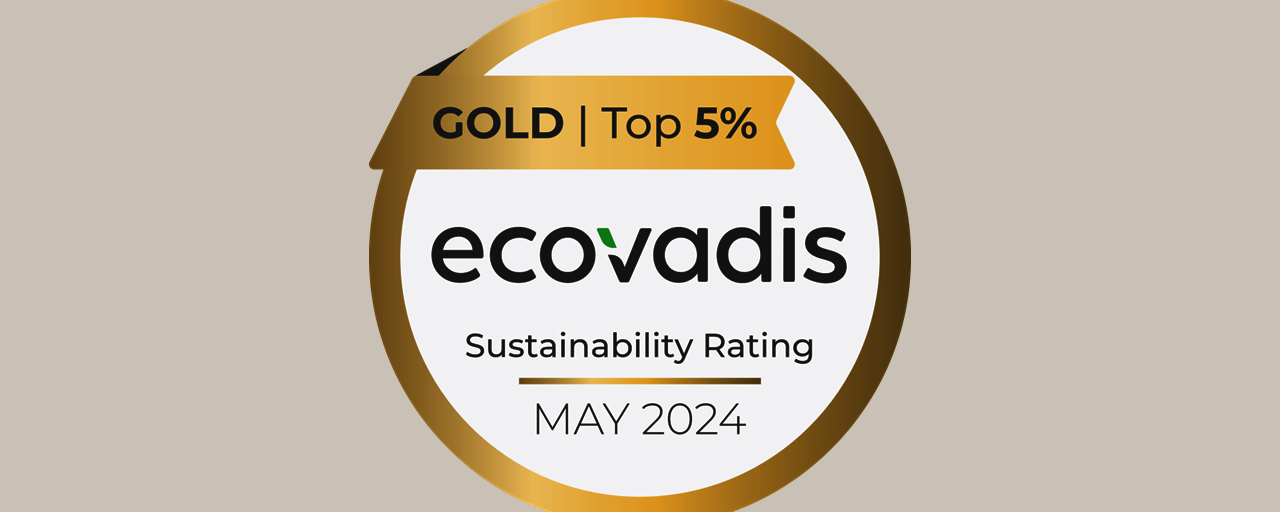 Körber wurde 2024 mit dem EcoVadis Gold Status ausgezeichnet